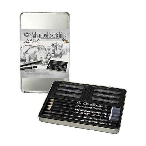 Zestaw do szkicowania R&L Essentials ołówki + grafit - 2